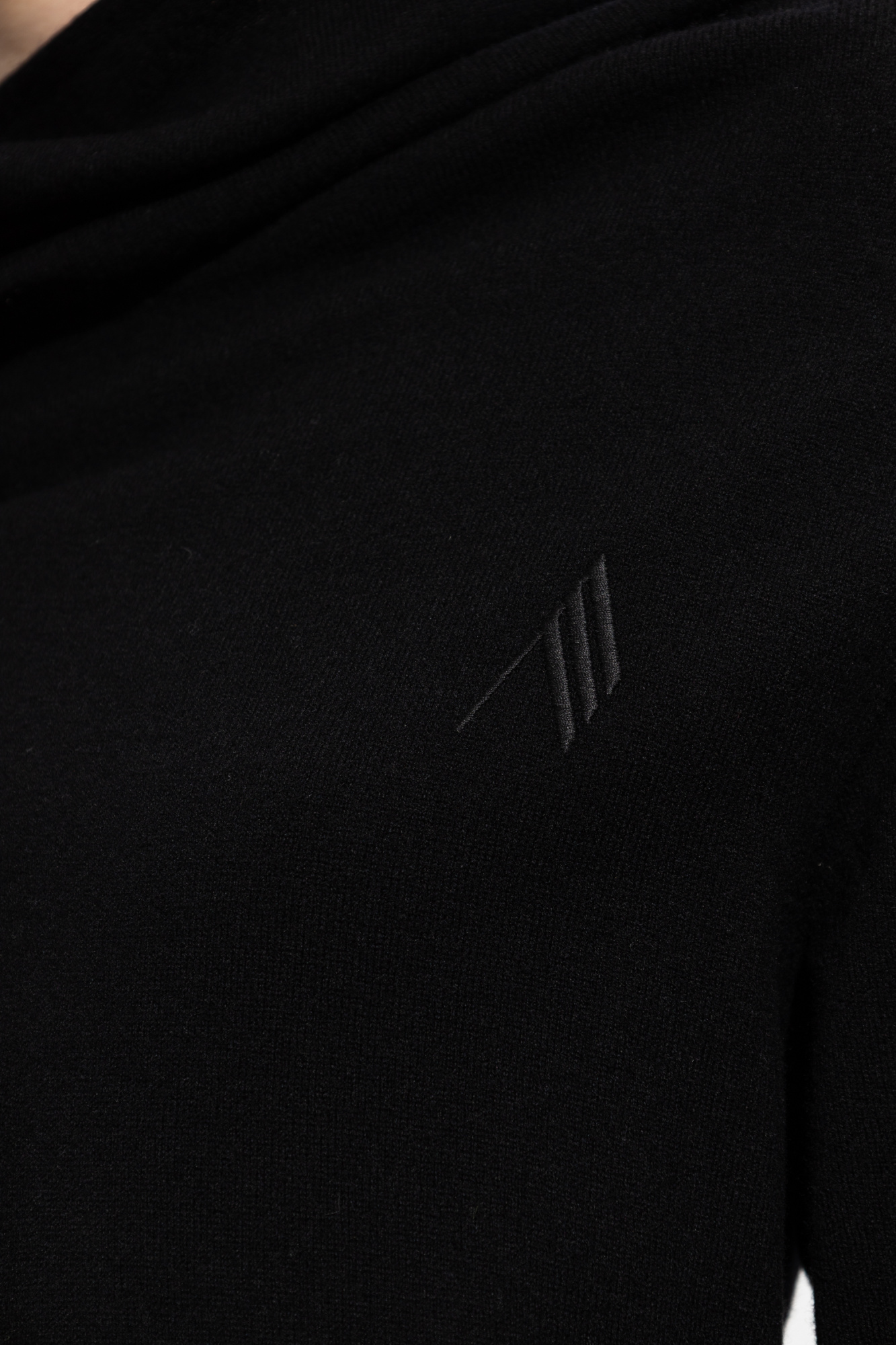 ワンピース THE ATTICO FW25 Cashmere wool dress (251WCA00442 100) Black Wool dress The Attico - Vitkac Italy